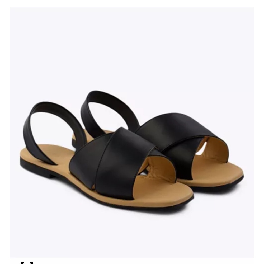Nisolo All-Day Cross Strap Sandal black 7.0